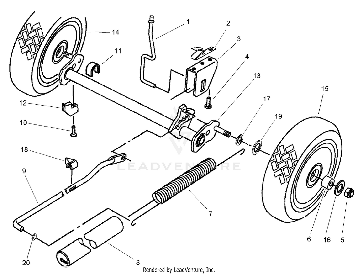 Rear Axle Assembly