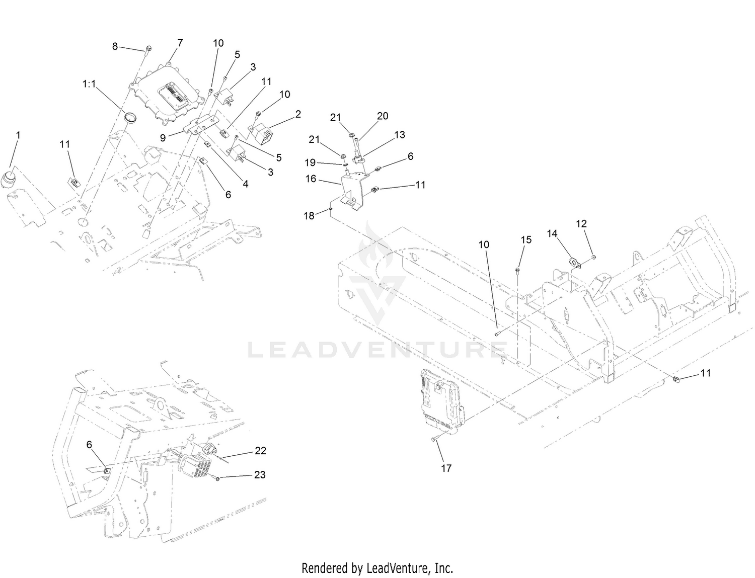 Dash Component Assembly