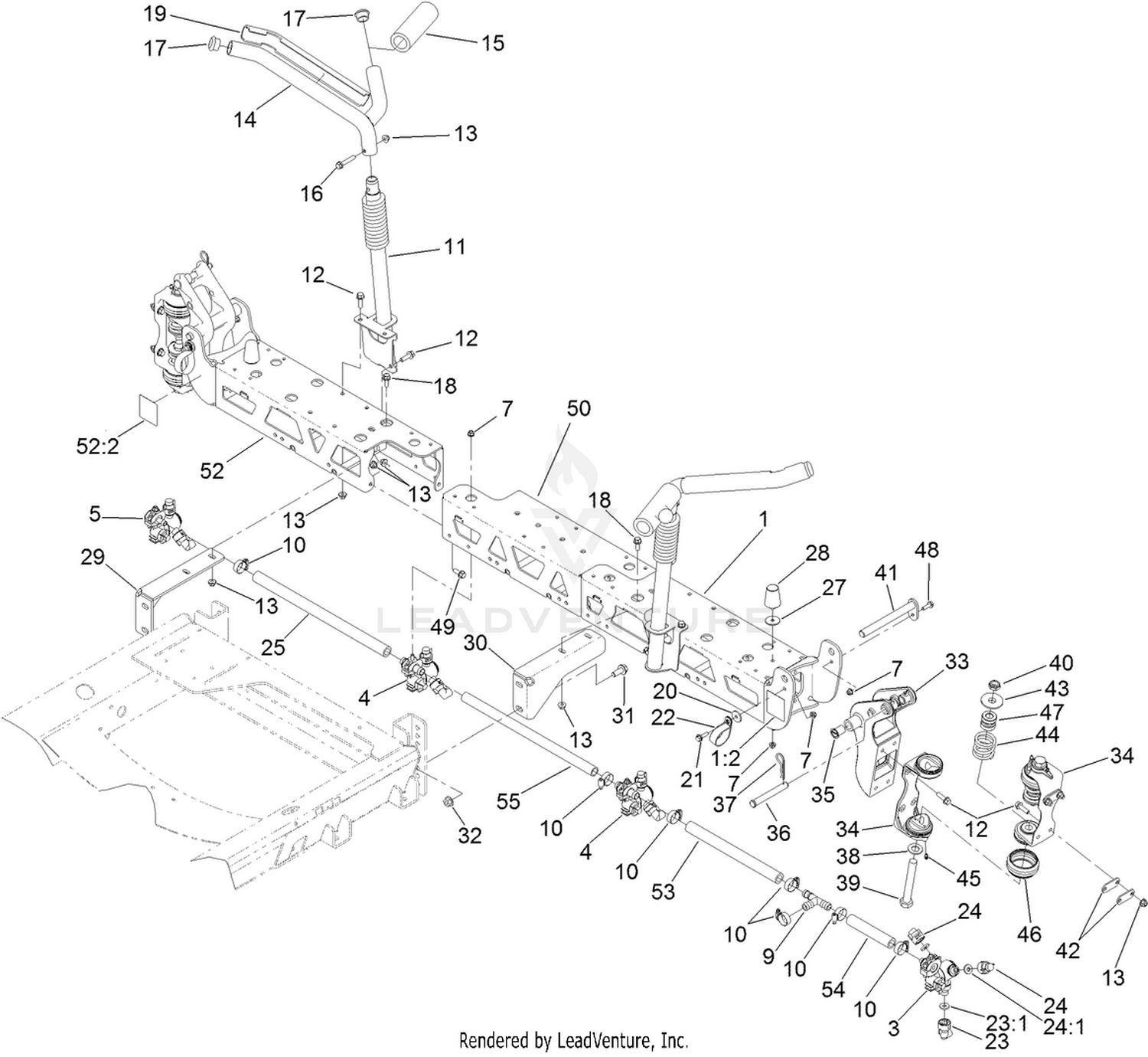 Center Boom Assembly