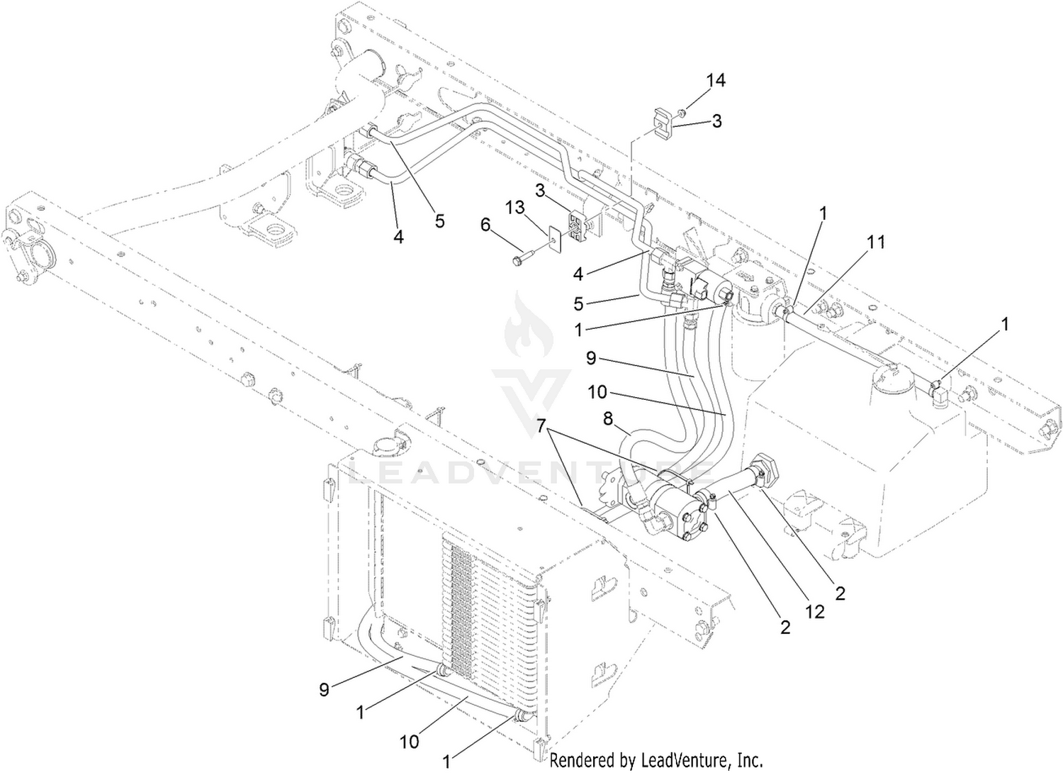 High Flow Hose Assembly