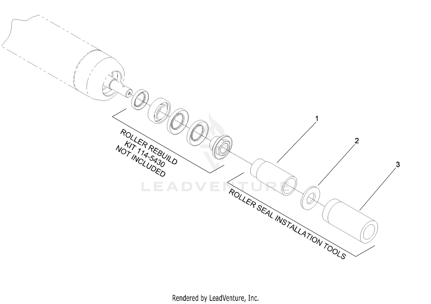 Roller Seal Tool Kit No. 115-0803