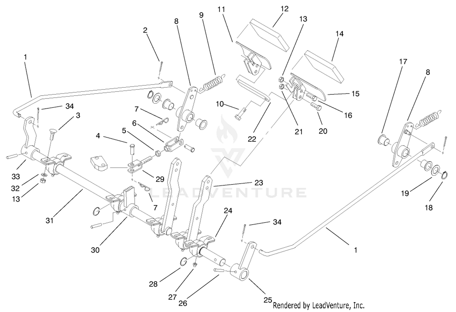 Brake Pedal Assembly