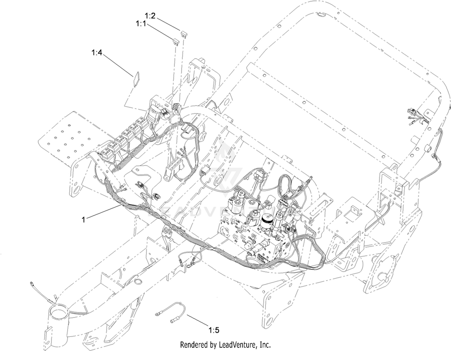 Wire Harness Routing Assembly