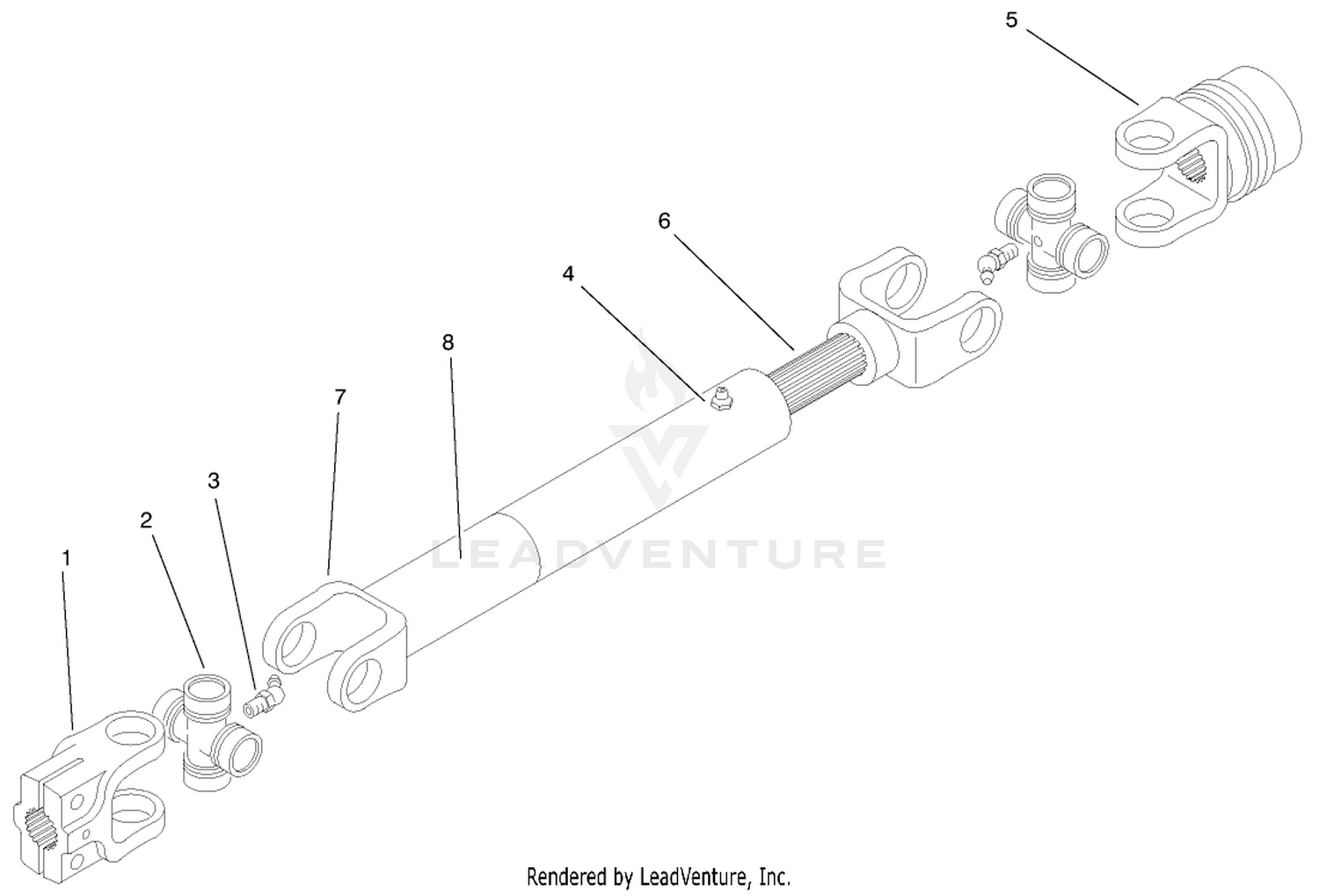 Driveshaft Asm No. 95-0897