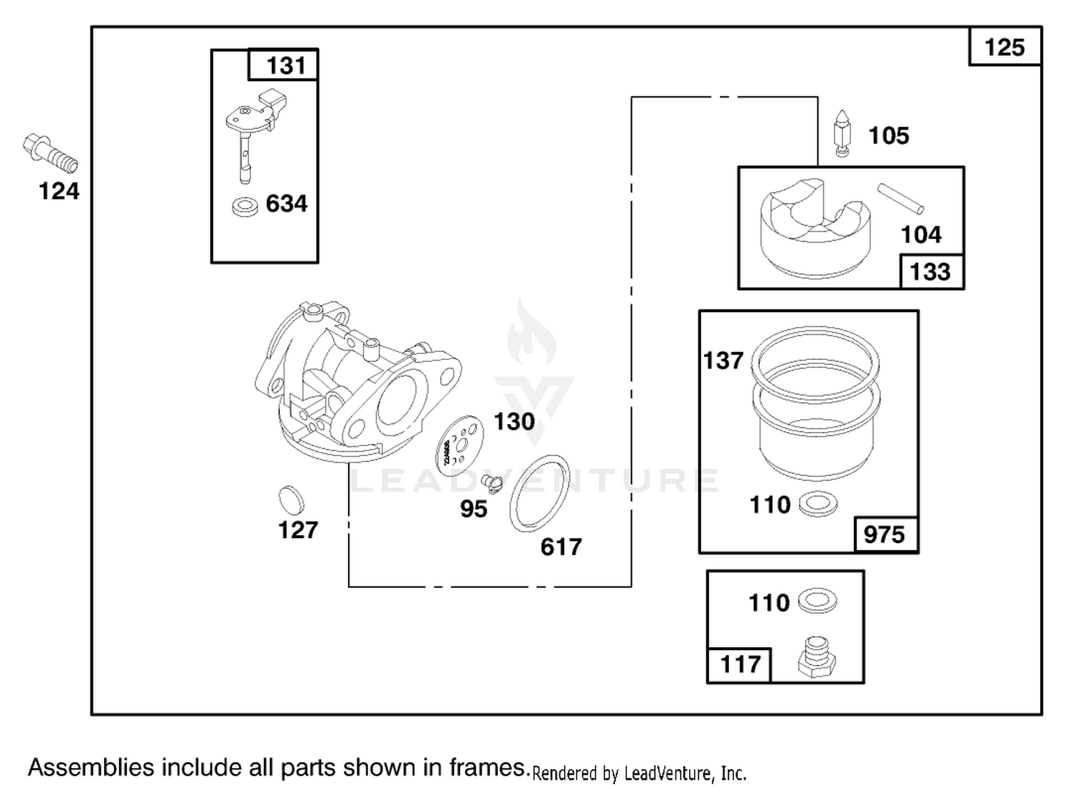 Engine Briggs  Stratton Model 12h802-0658-01 3