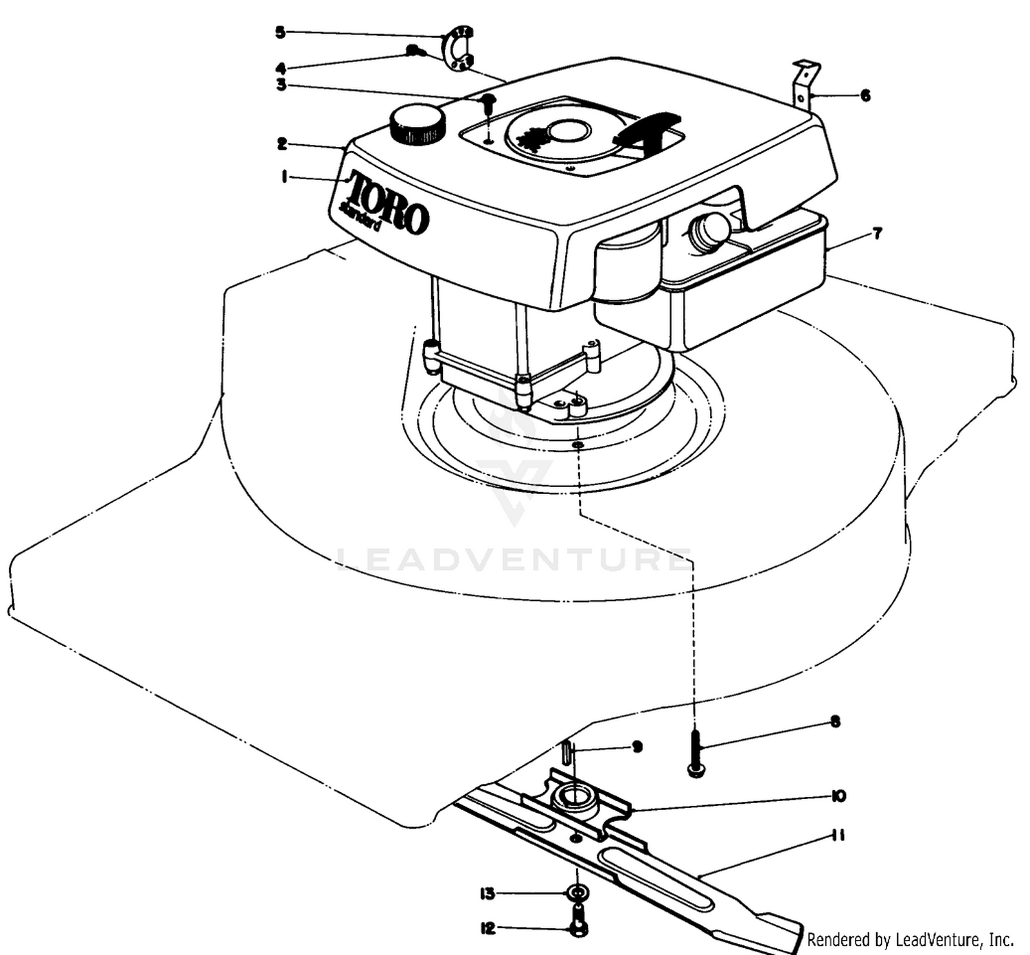 Engine Assembly-Model 16860