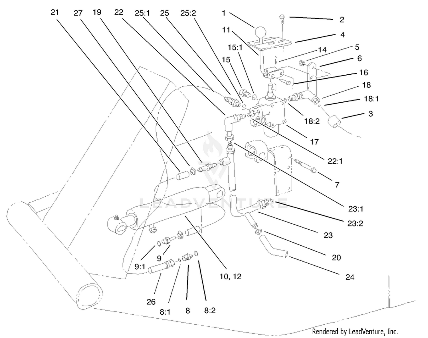 Valve and Cylinder Assembly