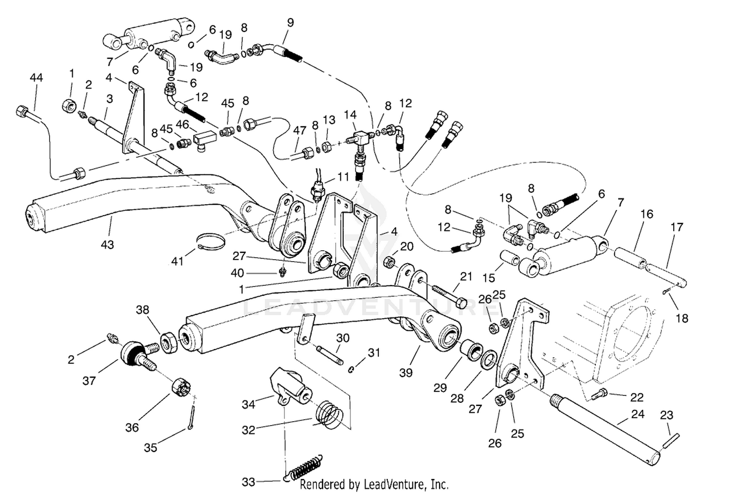 Front Lift Arm Assembly