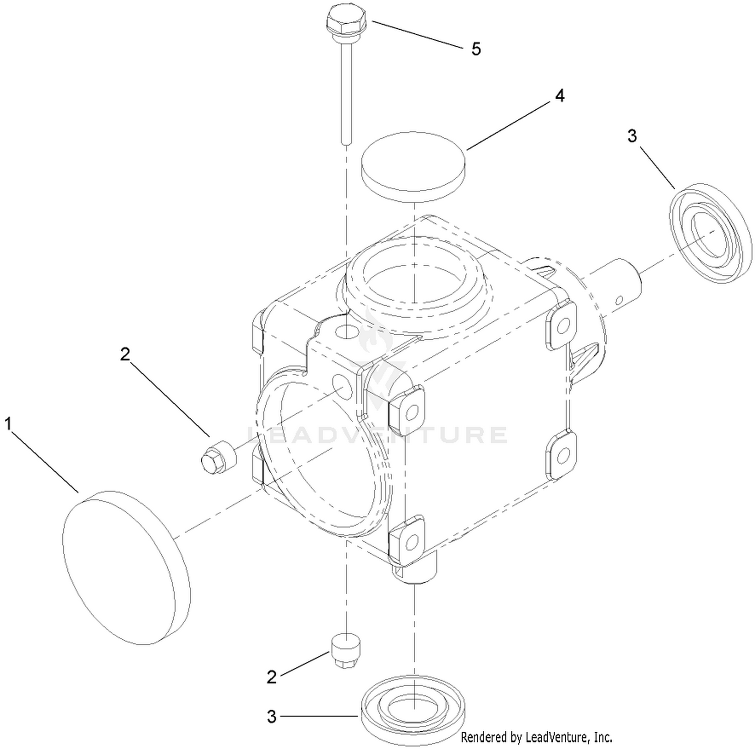 Gearbox Assembly No. 110-6386-03