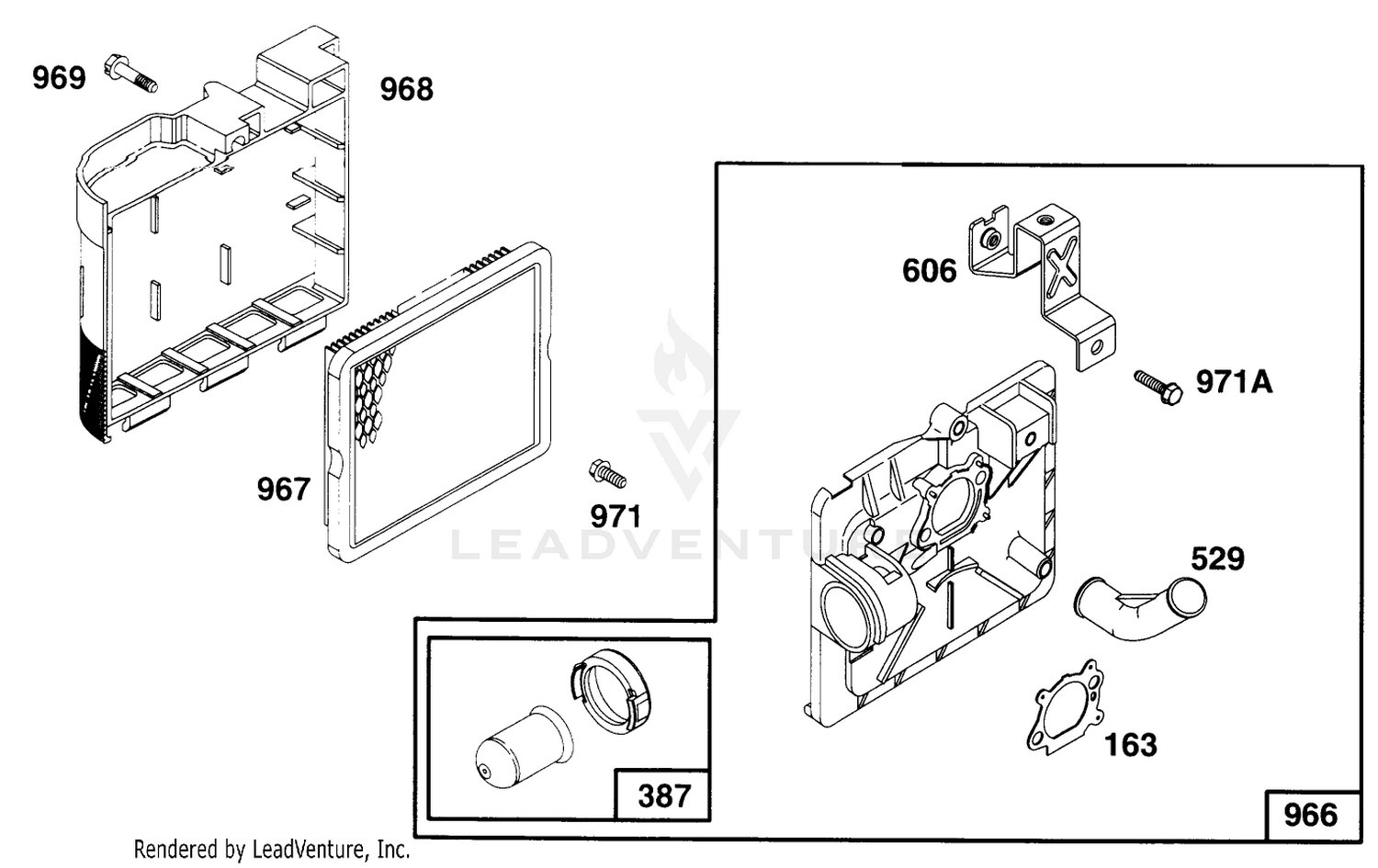 Engine Briggs  Stratton Model 12f802-0667-01 5