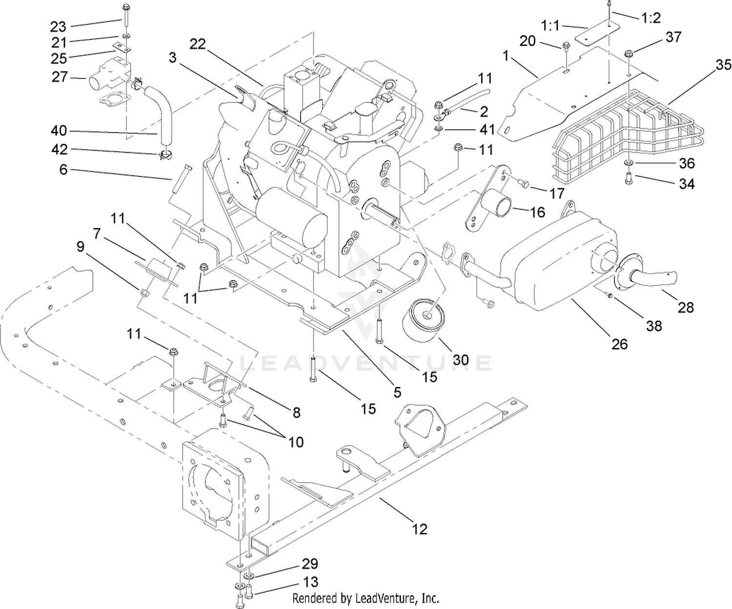 Engine Installation Assembly