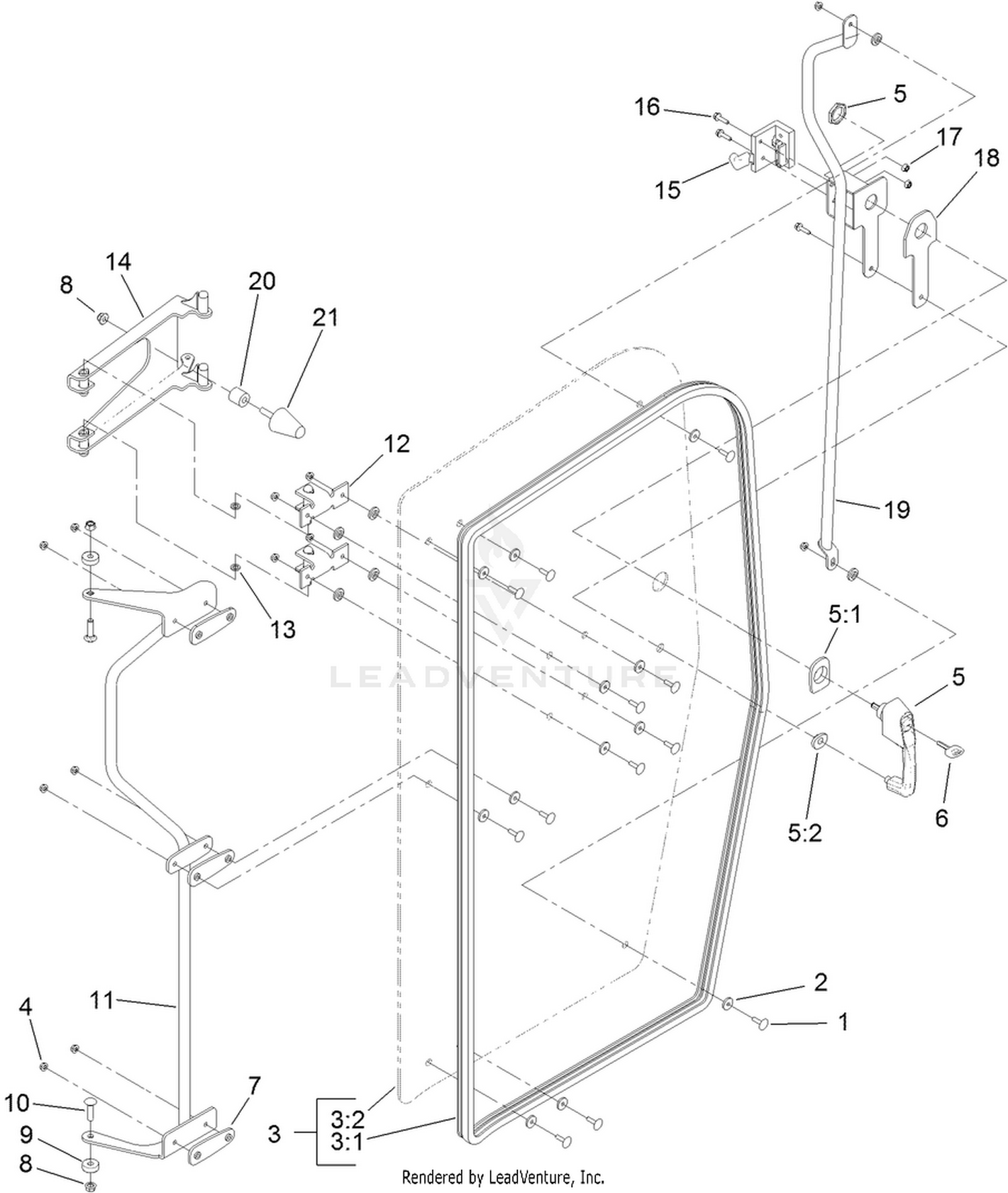 Left Door Assembly