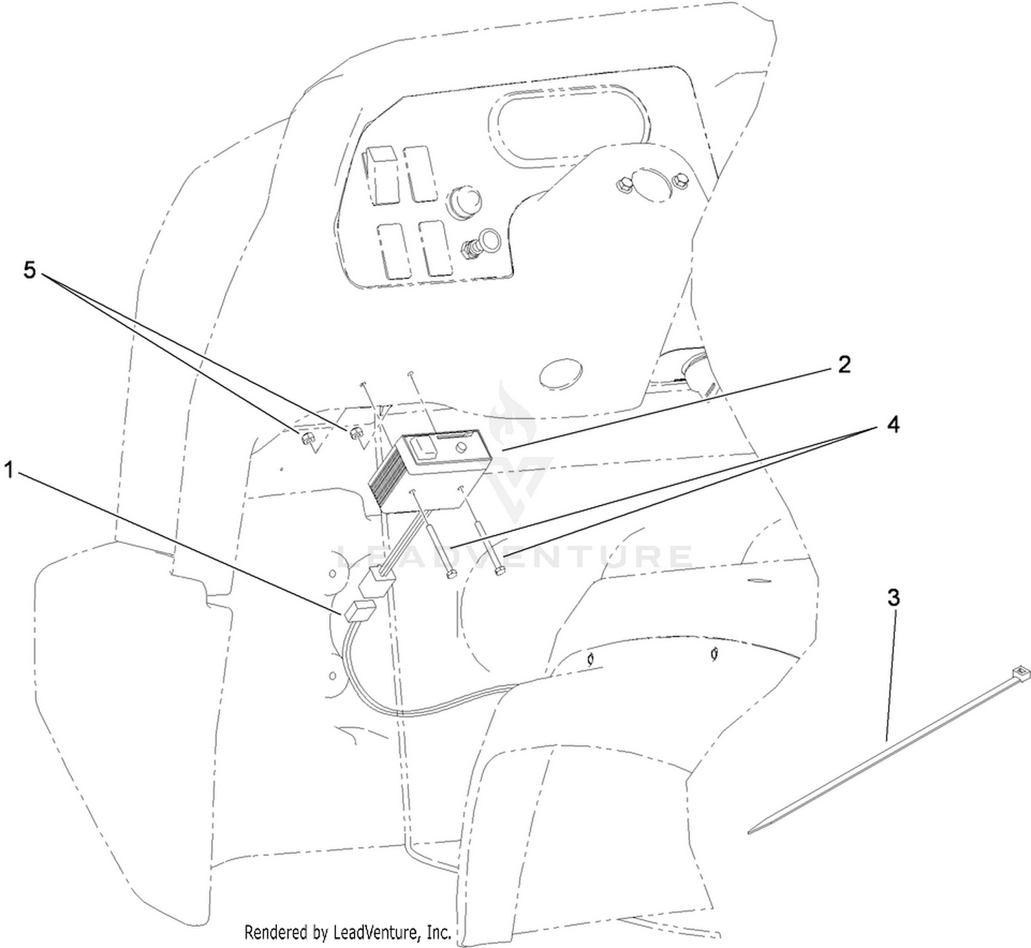 Trailer Brake Assembly No. 117-4837