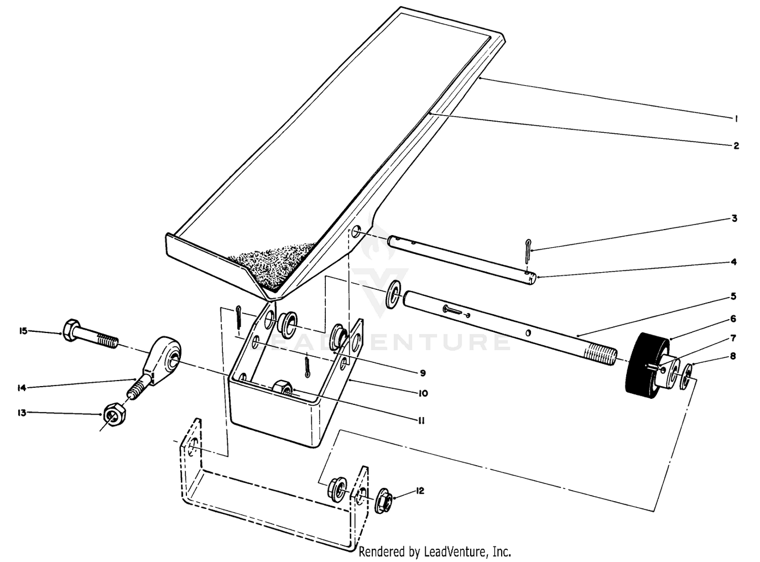 Traction Pedal Assembly