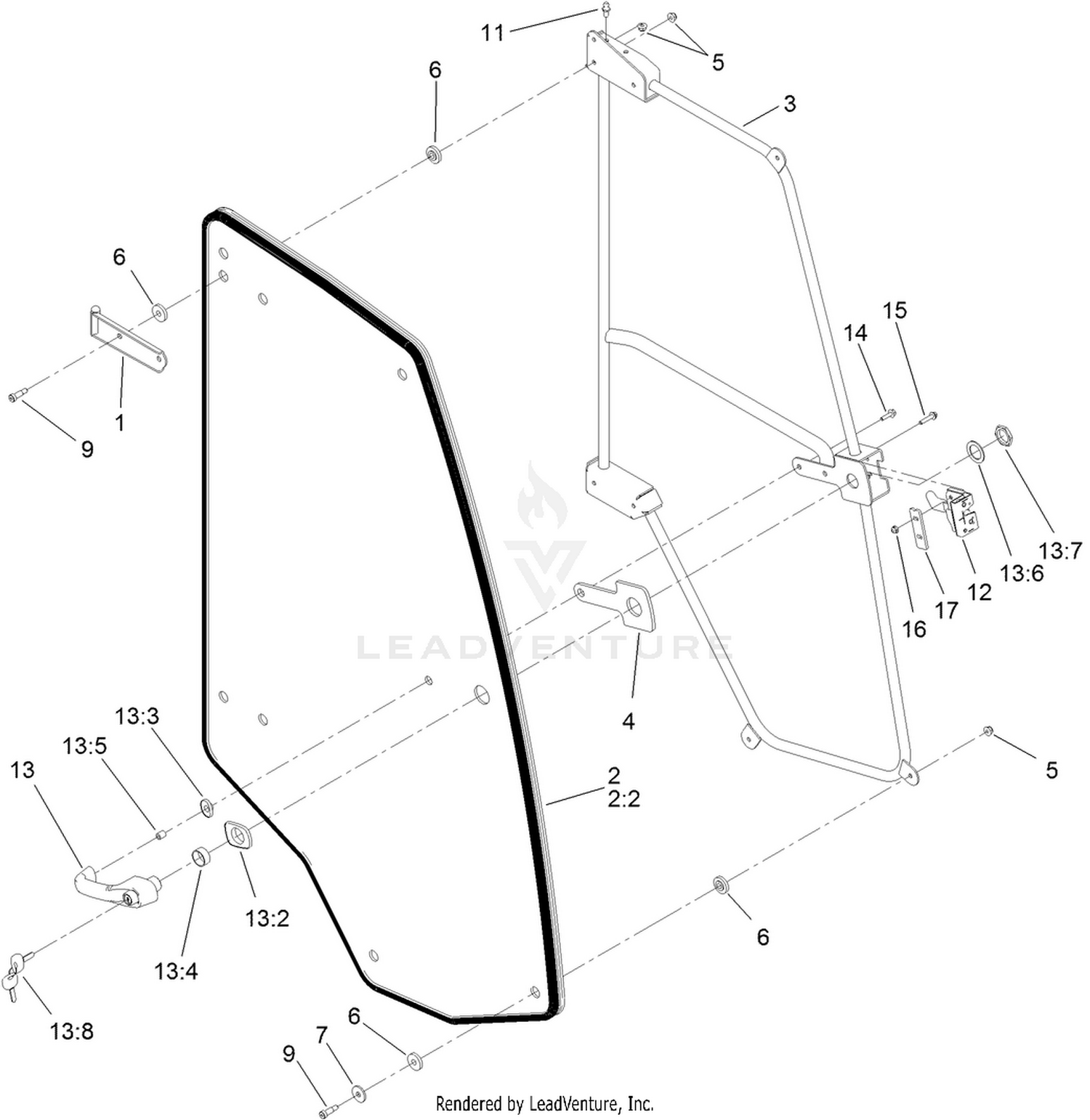 RH Door Assembly