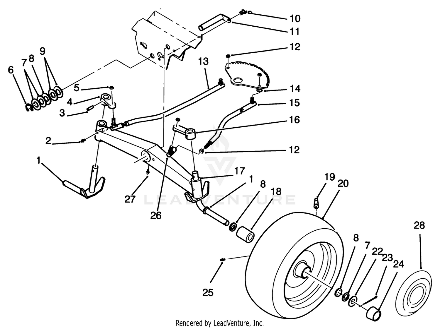 Front Axle Assembly