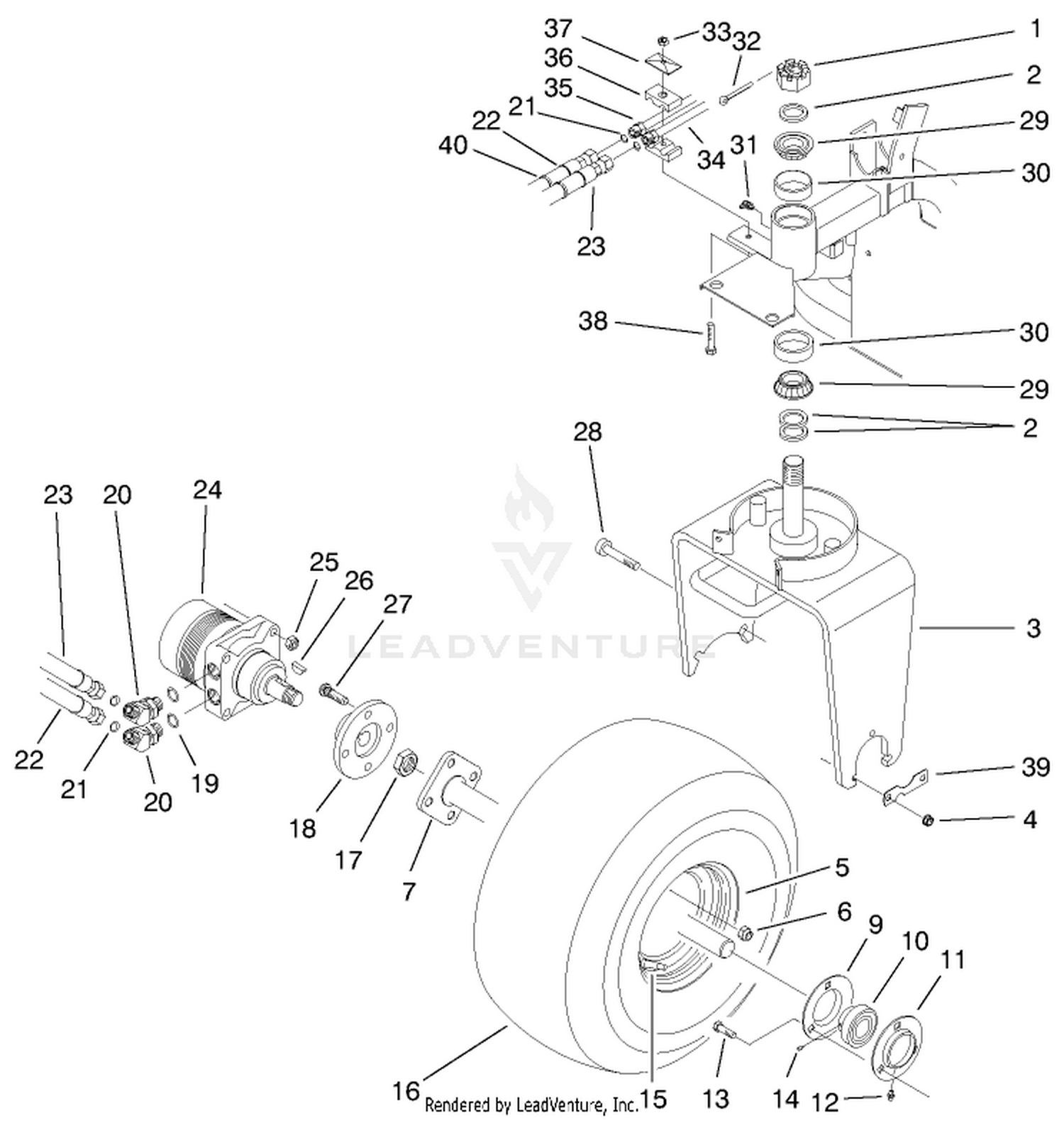 Front Wheel Assembly