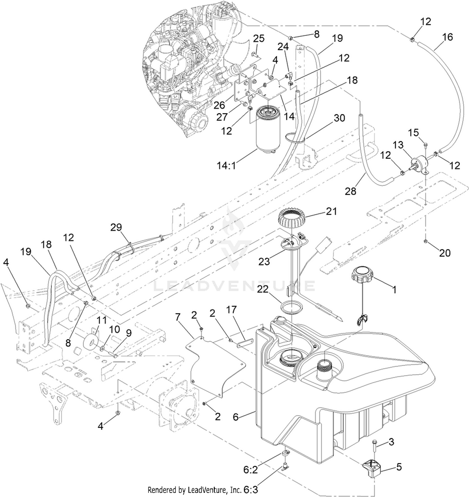 Fuel System Assembly 2