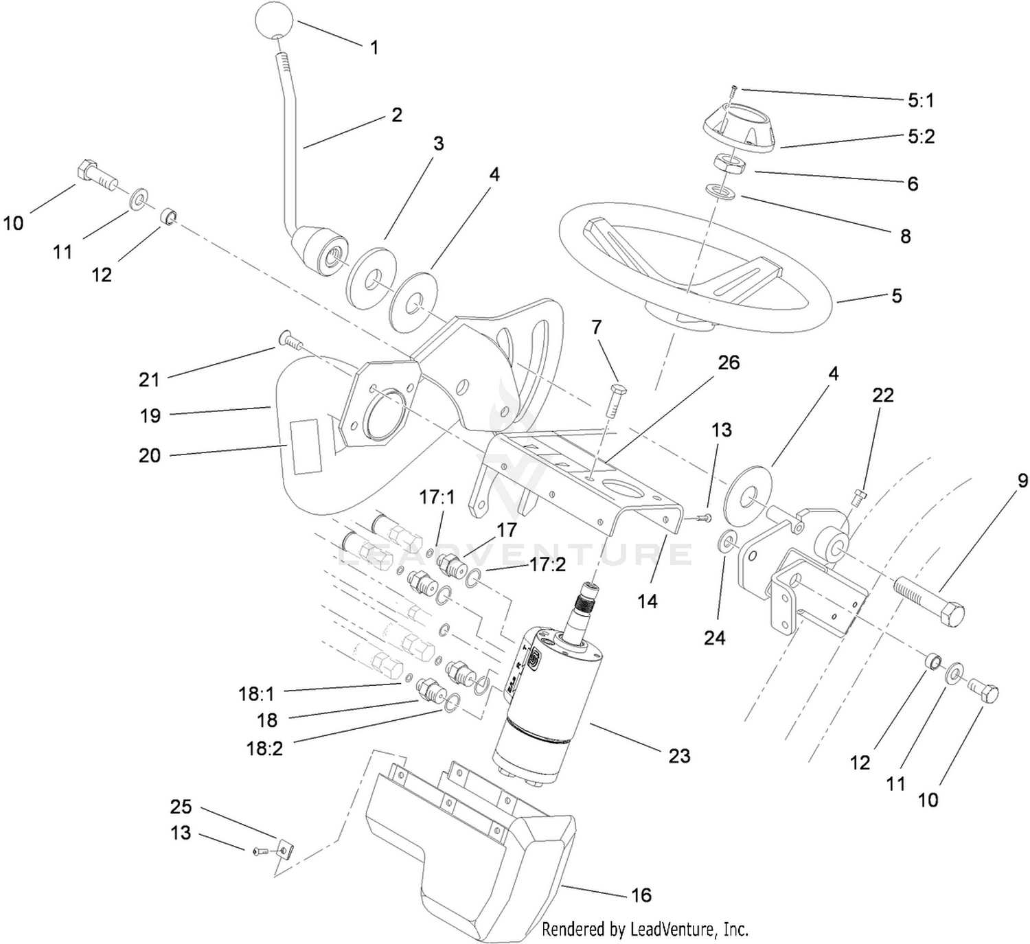 Steering Arm Assembly