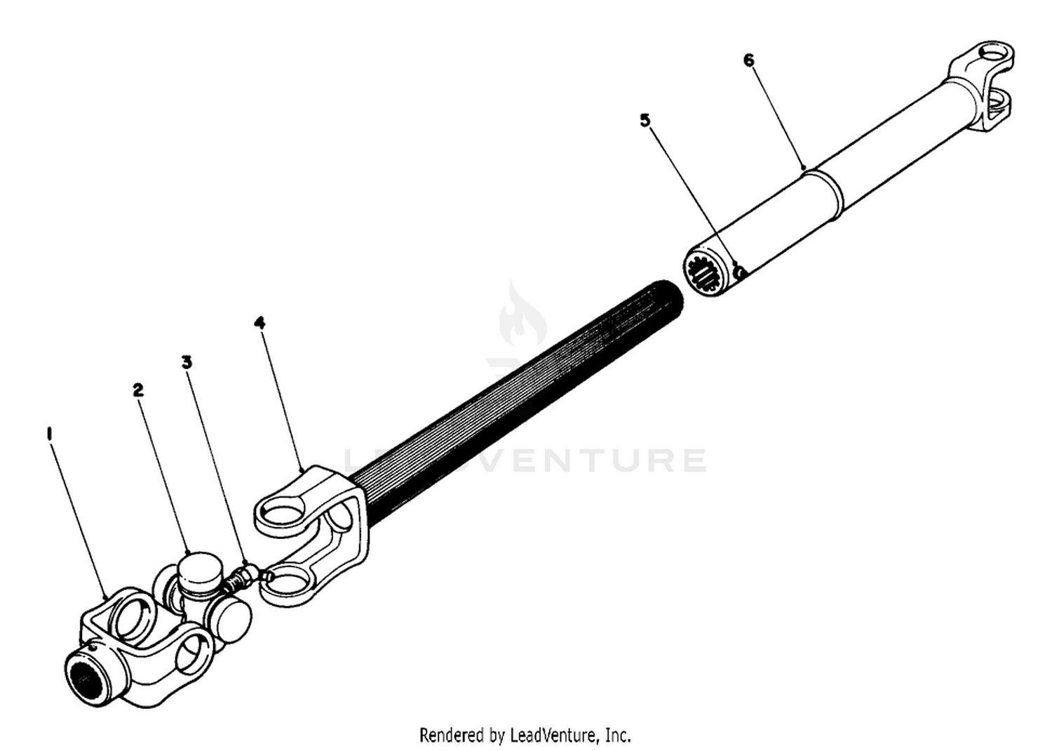 Drive Shaft Assembly No. 62-4260