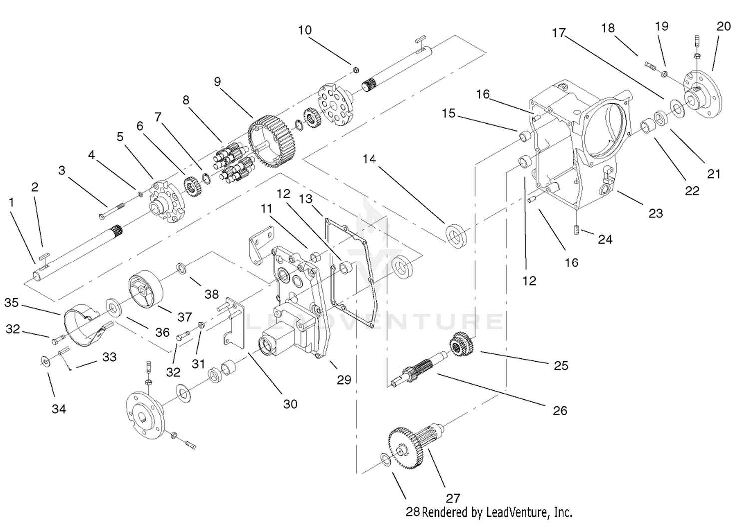 Hydro Transaxle Assembly
