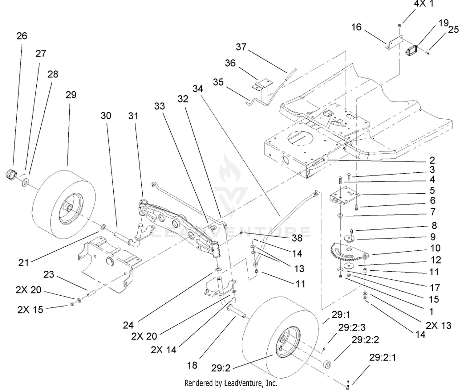 Steering Component Assembly
