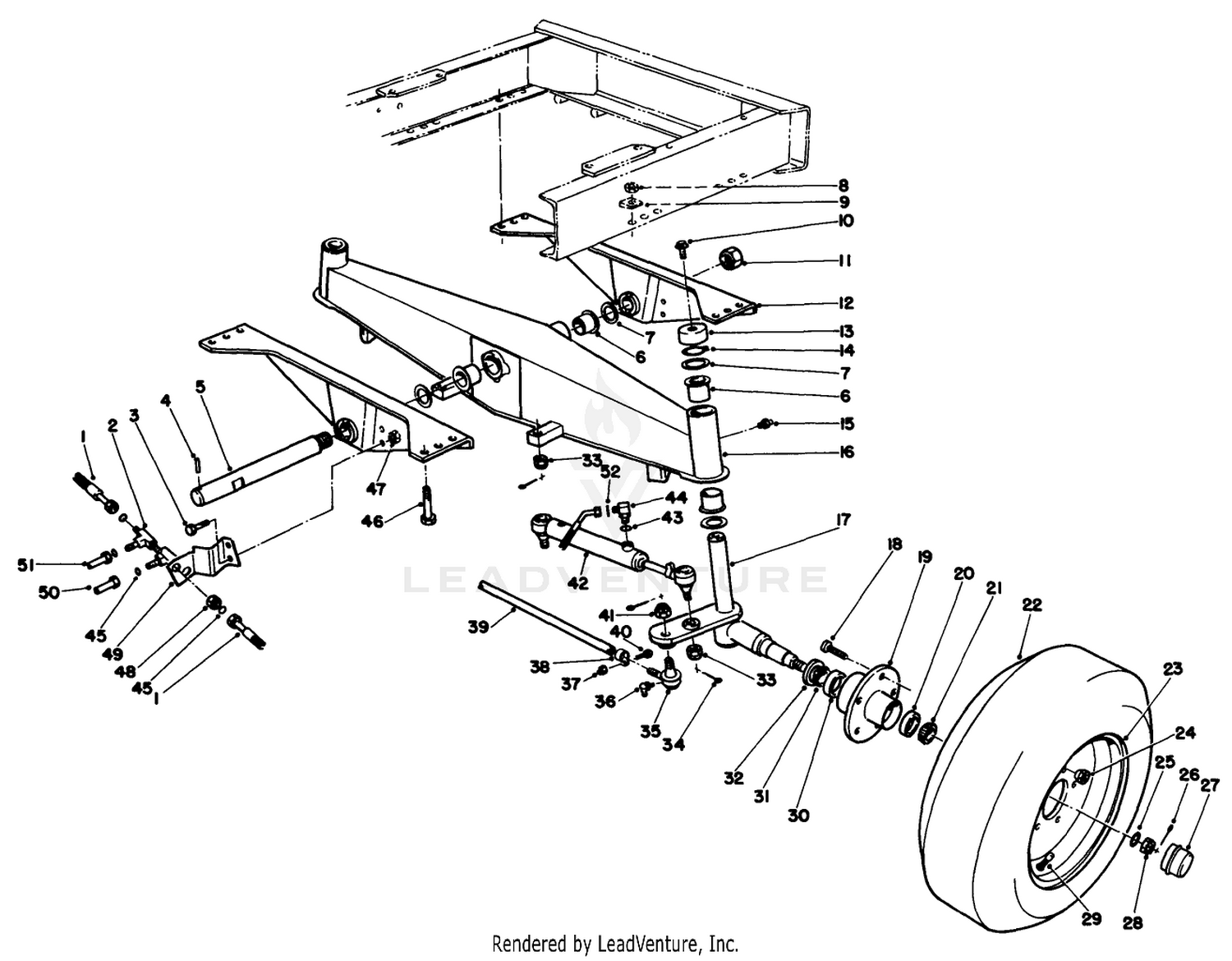 Rear Axle Assembly