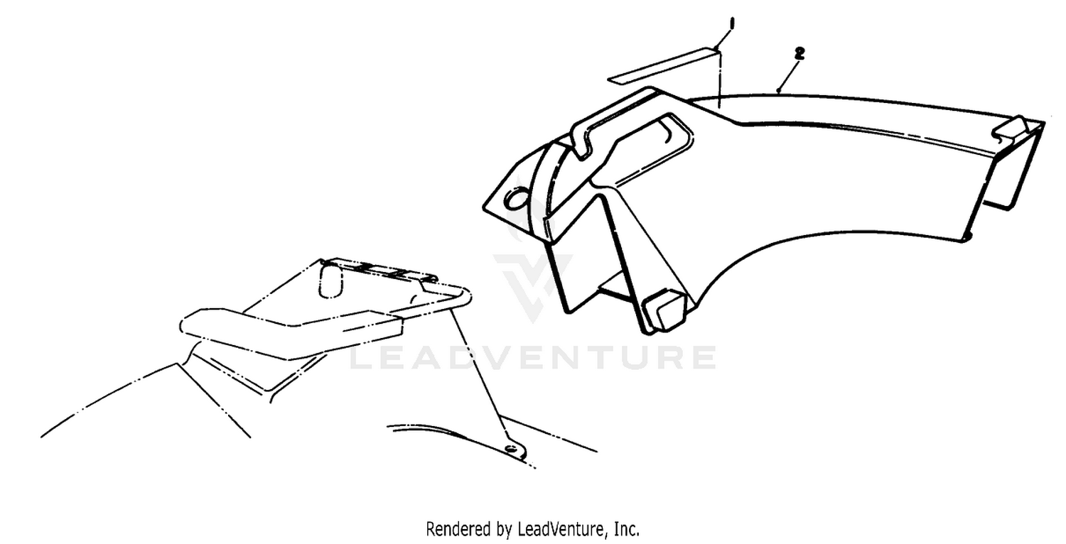 Side Discharge Chute Model No. 59168 (optional)