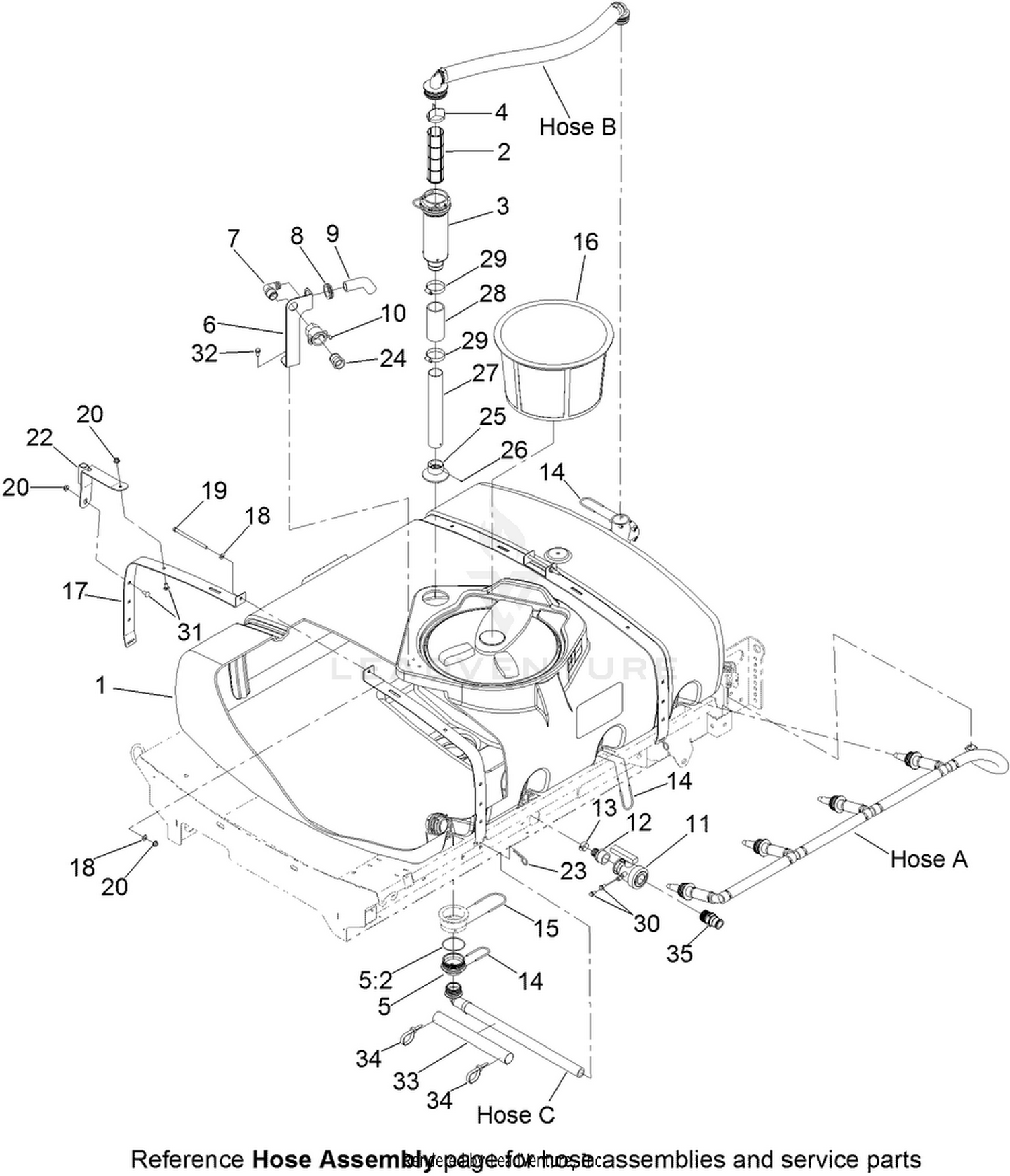 Spray Tank Assembly