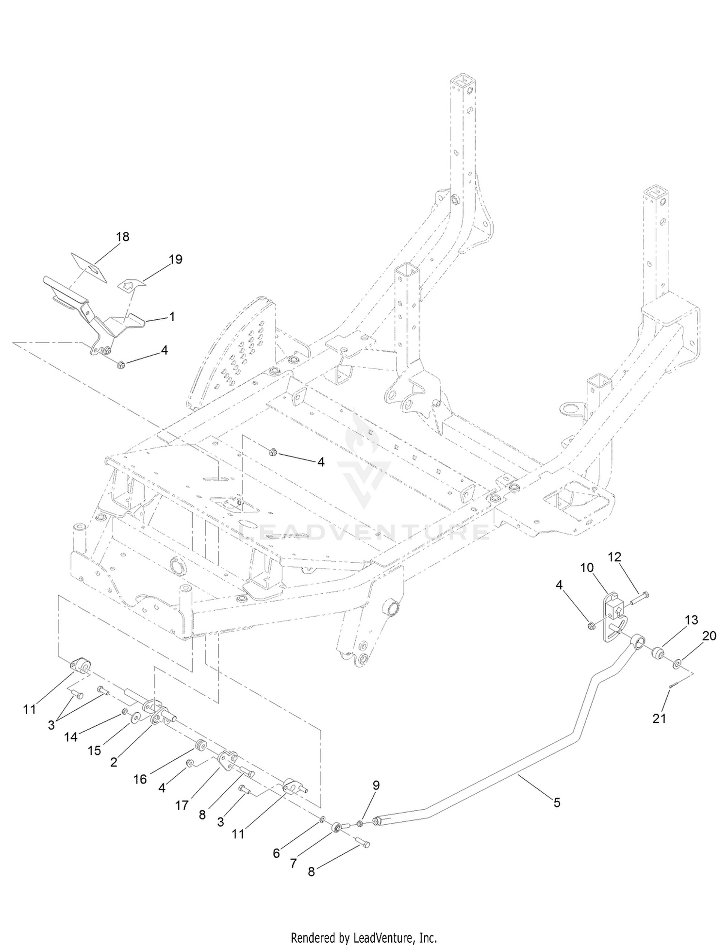 Traction Pedal Assembly