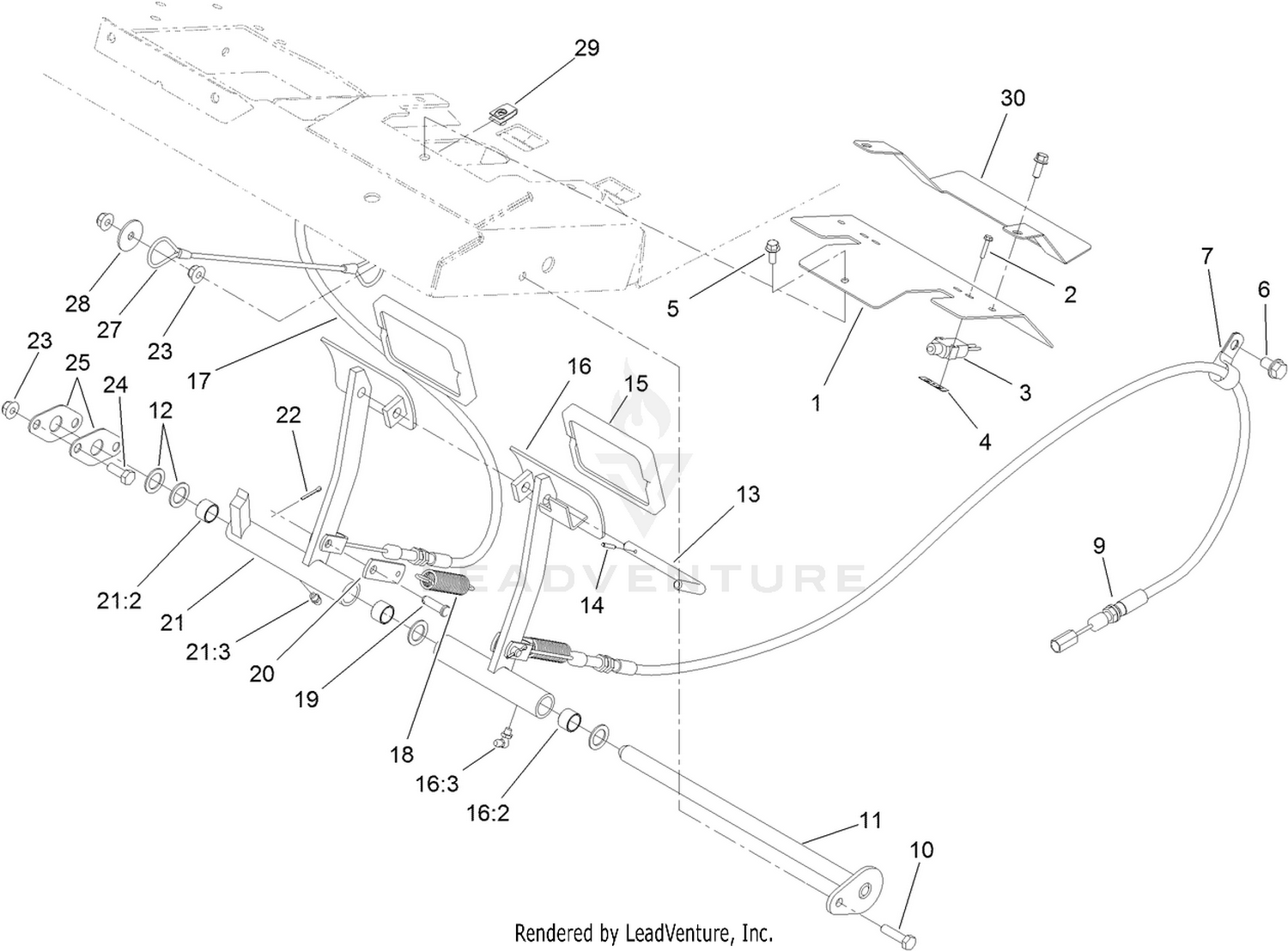 Brake Pedal Assembly