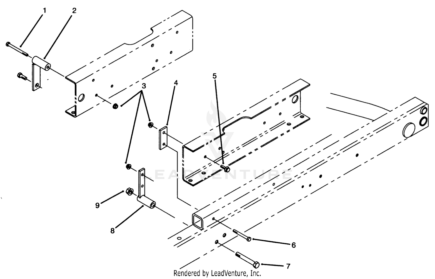 1/3 Middle Mount Assembly