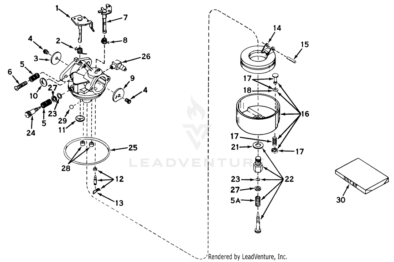Carburetor No. 631003a