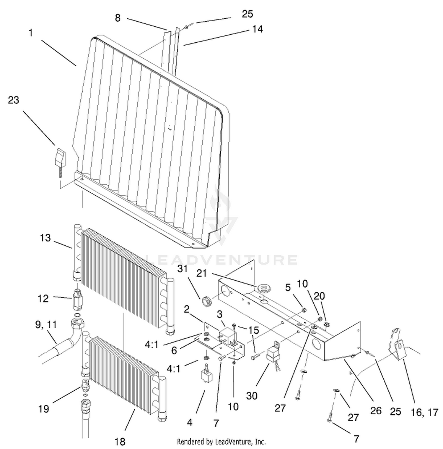Oil Cooler Assembly