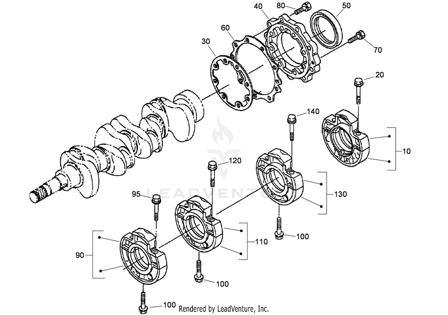 Main Bearing Case Assembly