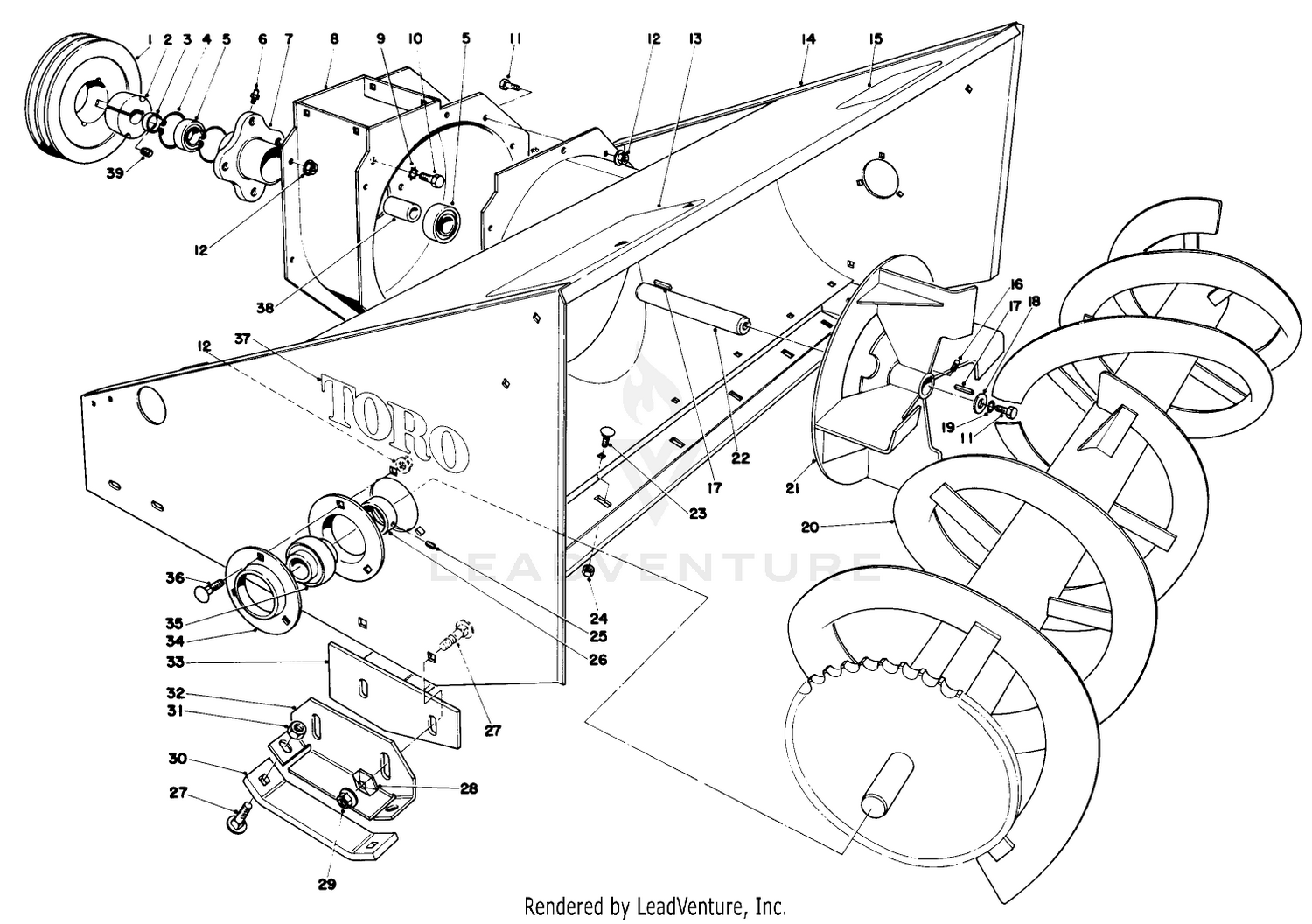 48" Snowthrower Model No. 30570 (optional)