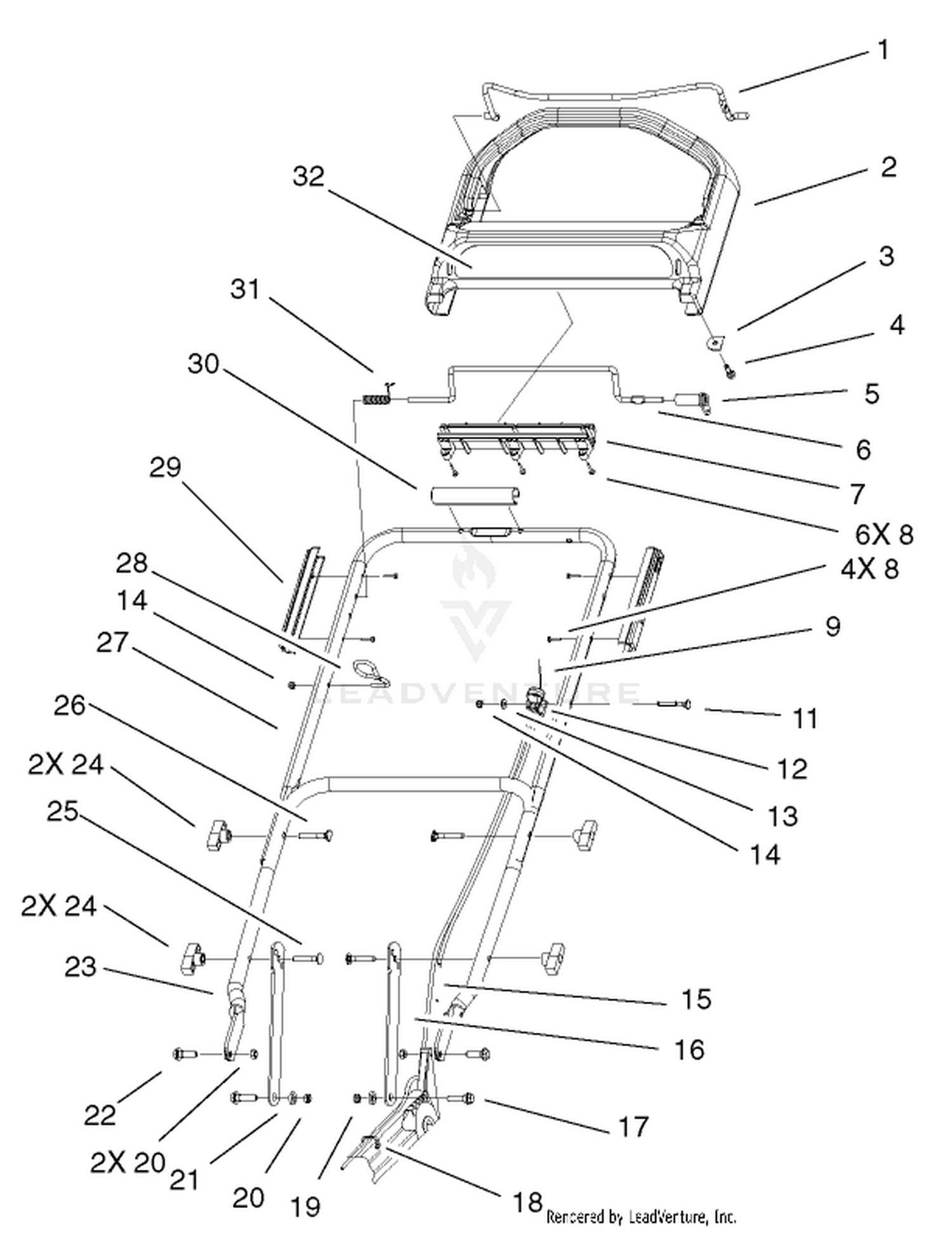 Handle and Control Assembly