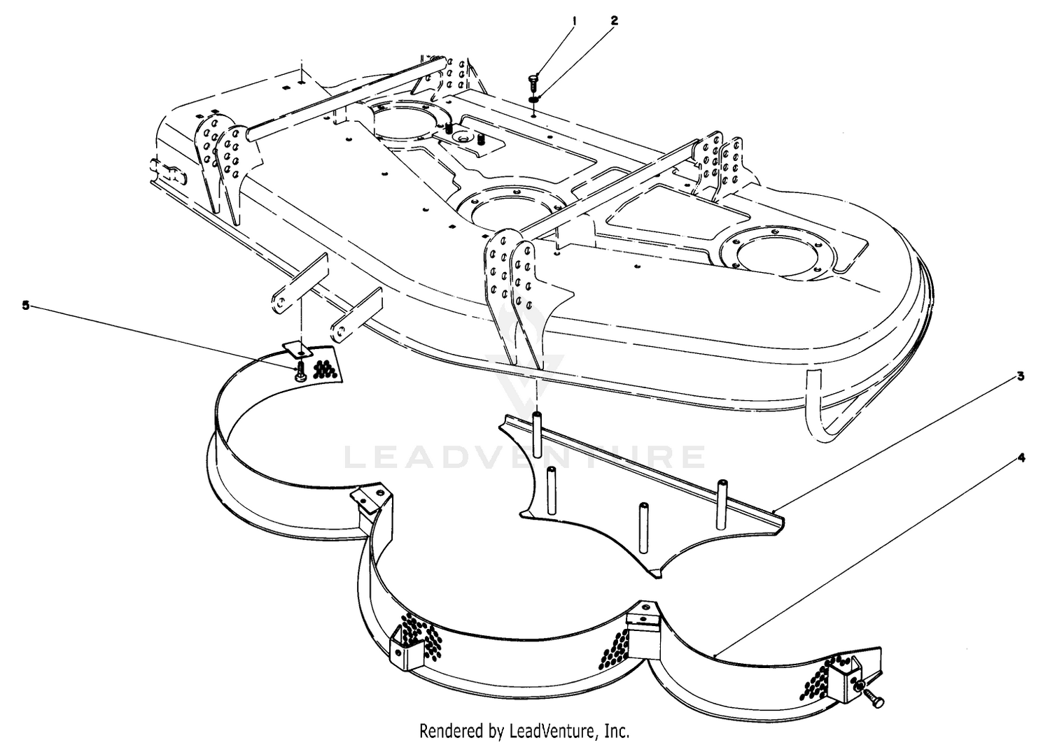 Mulcher Kit Model No. 30700 (optional)(for Cutting Unit Model 30555)