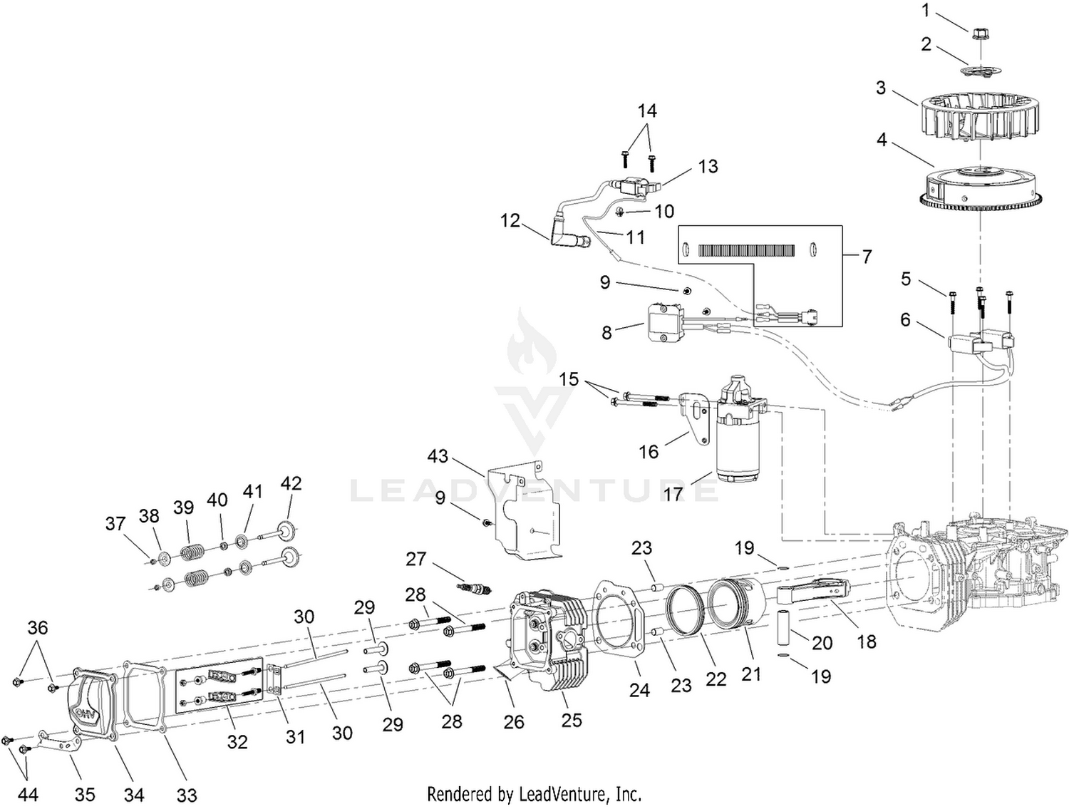 No. 2 Engine Assembly No. 120-4335