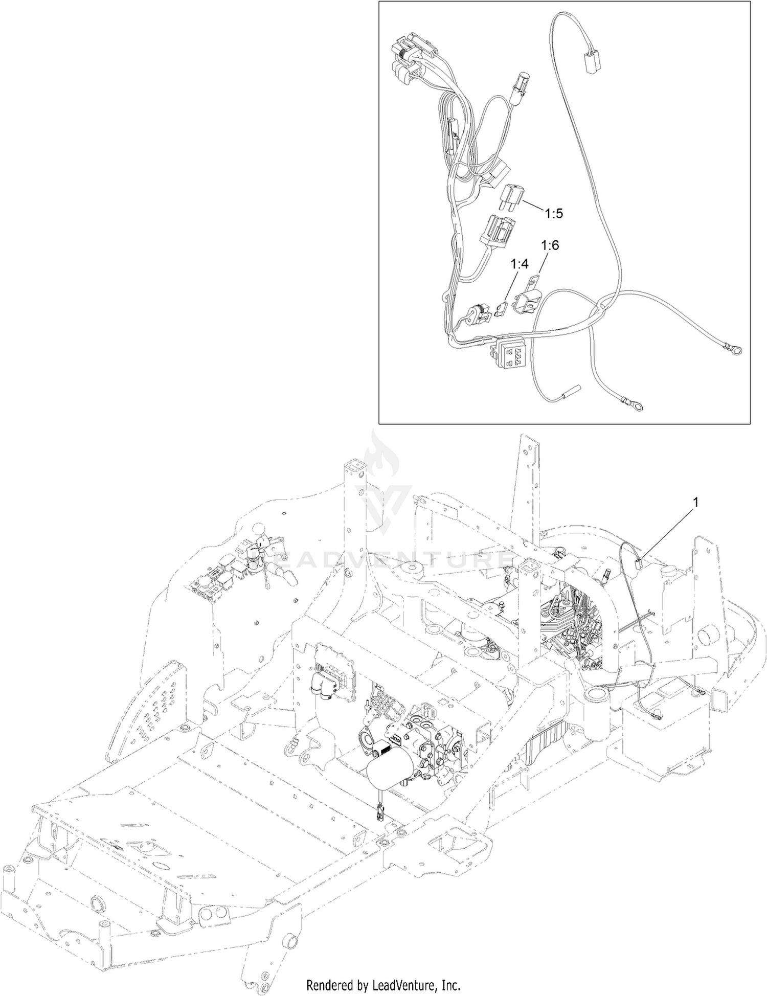 Cab Wire Harness Assembly