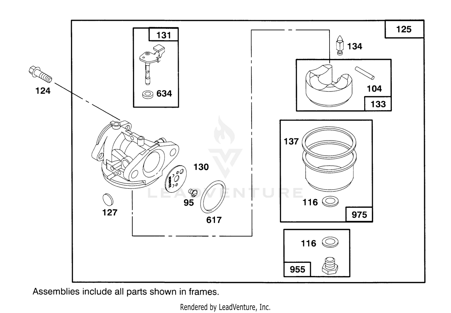 Engine Briggs  Stratton Model 12e802-0620-01 3