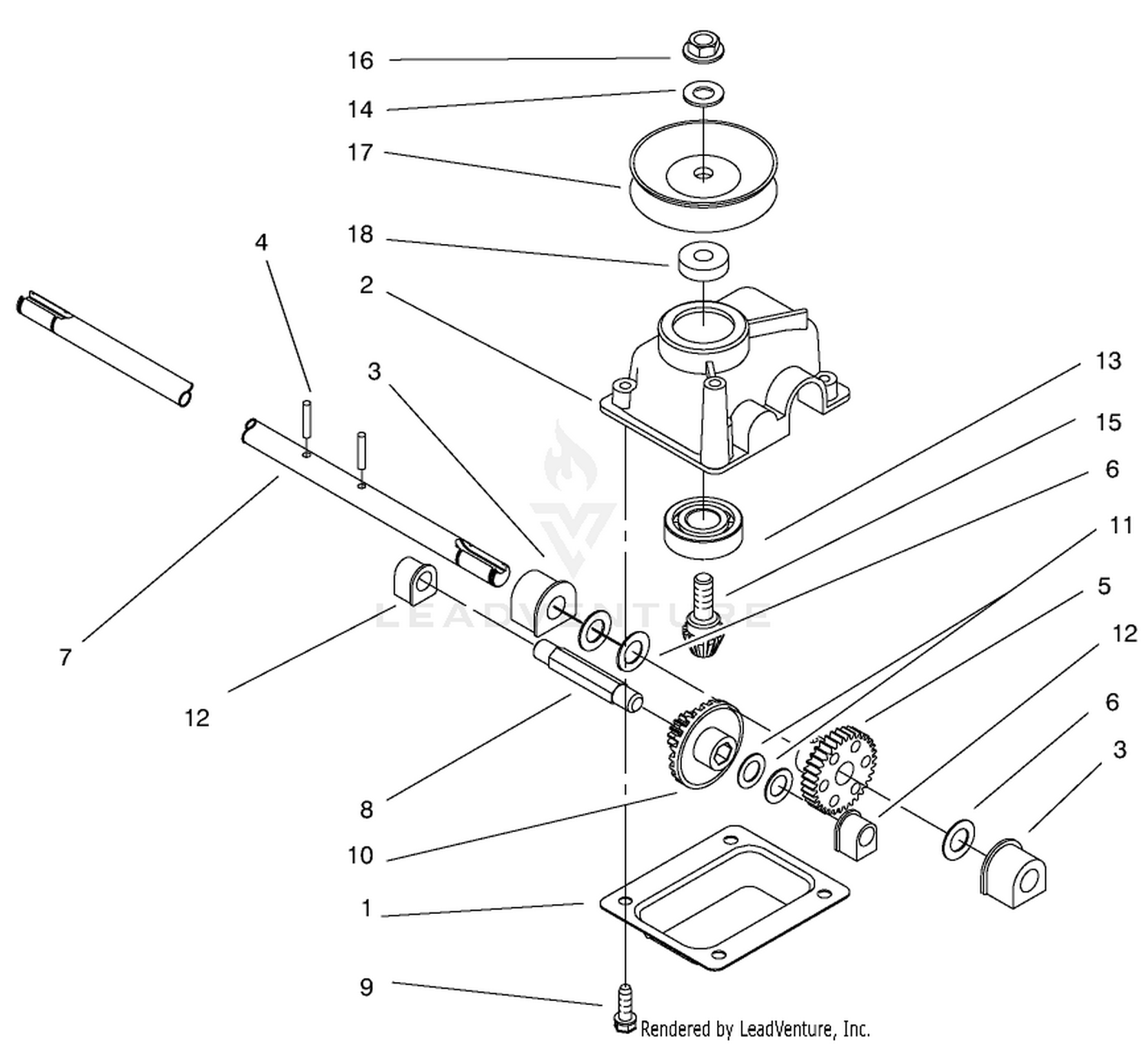 Gear Case Assembly