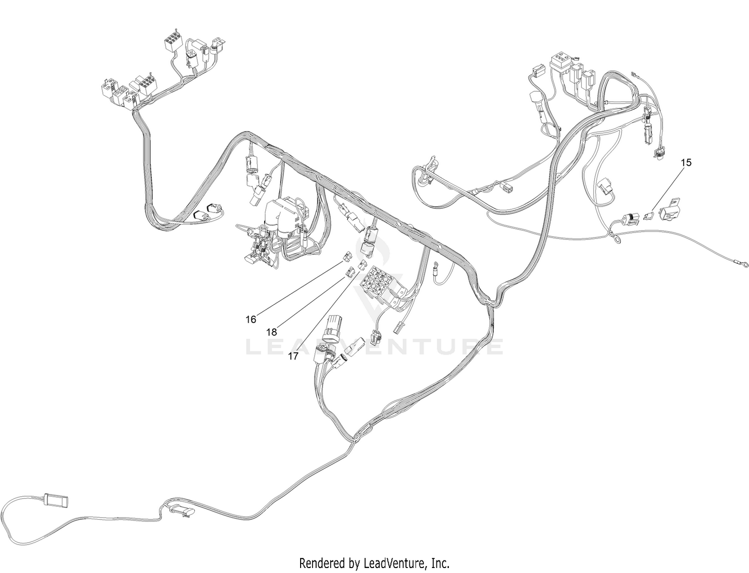 Wire Harness Assembly No. 122-1425
