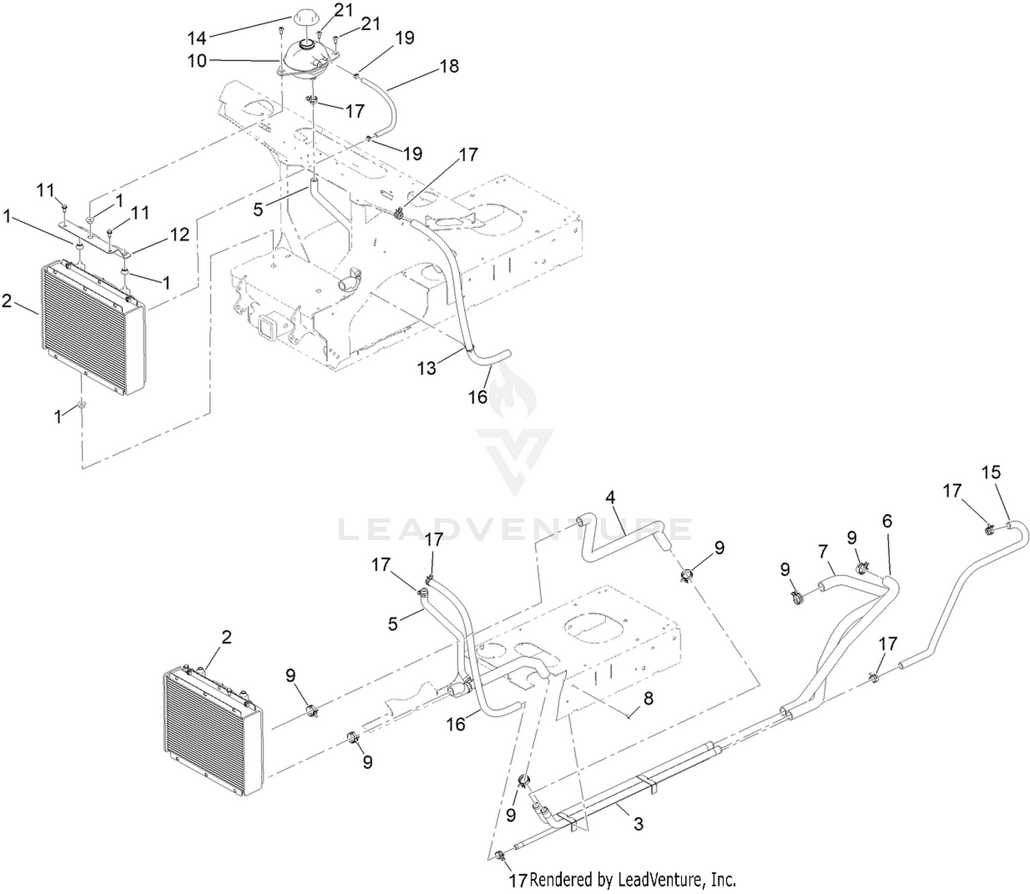 Cooling System Assembly