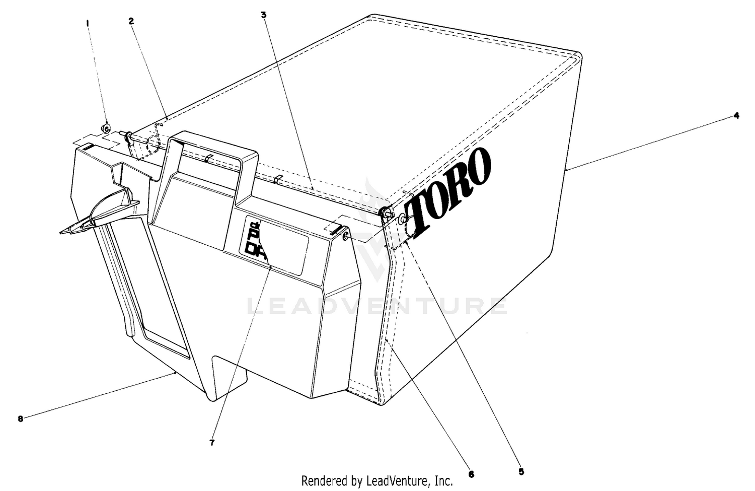 Grass Bag Assembly