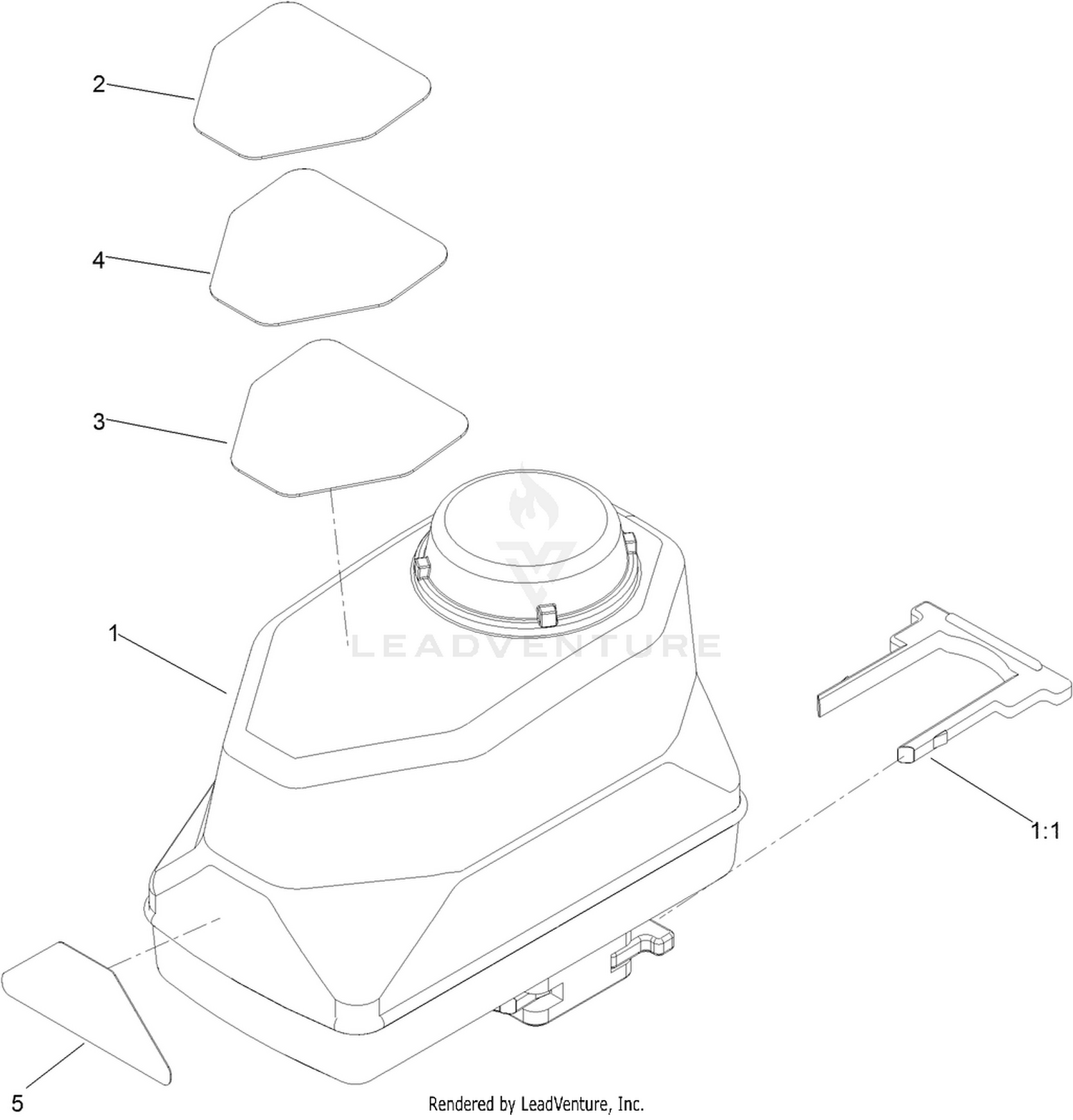 Actuator On/Off Assembly No. 140-7377