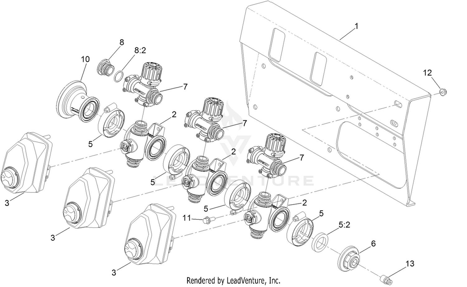 Section Valve Manifold Assembly