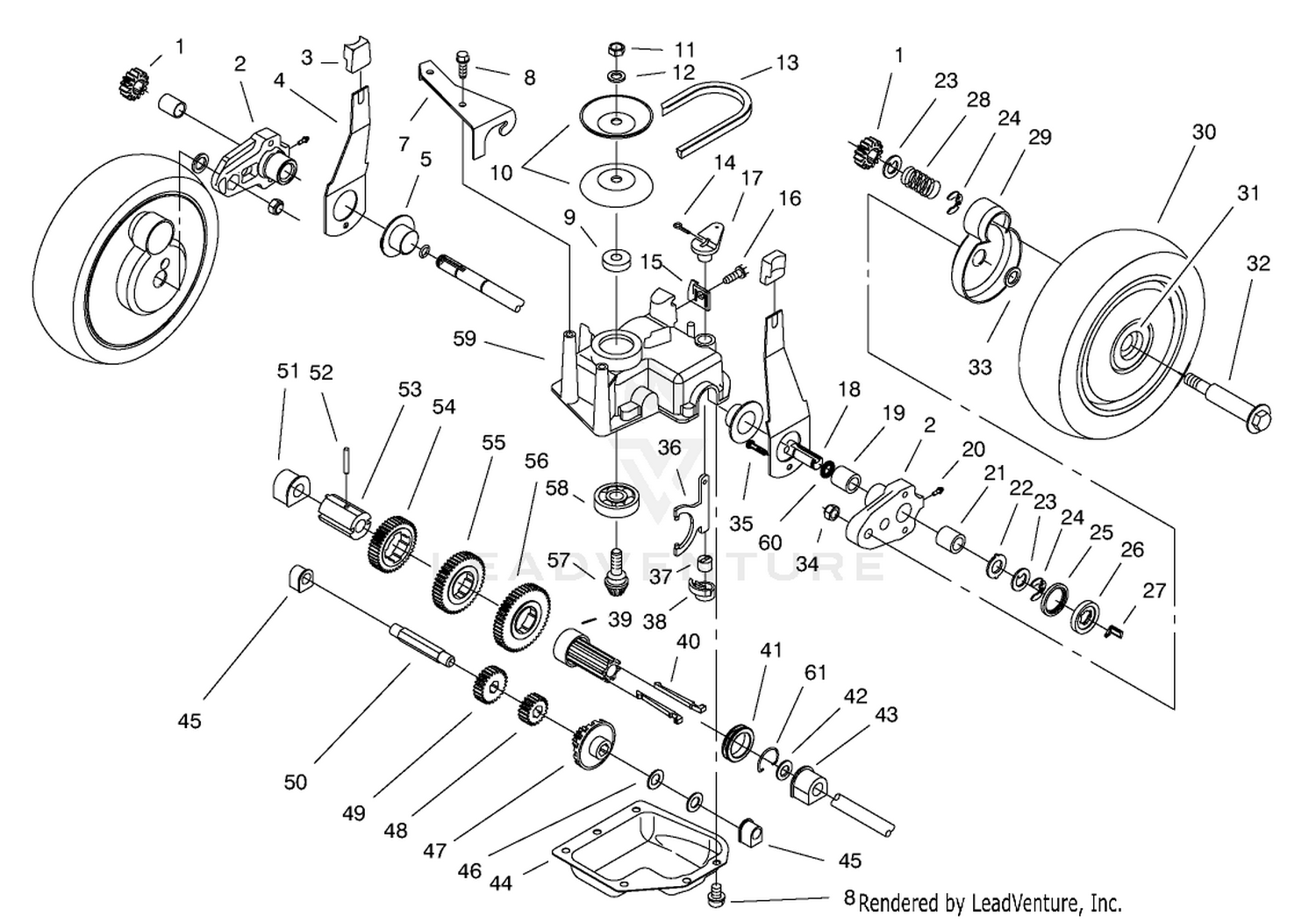 Gear Case Assembly
