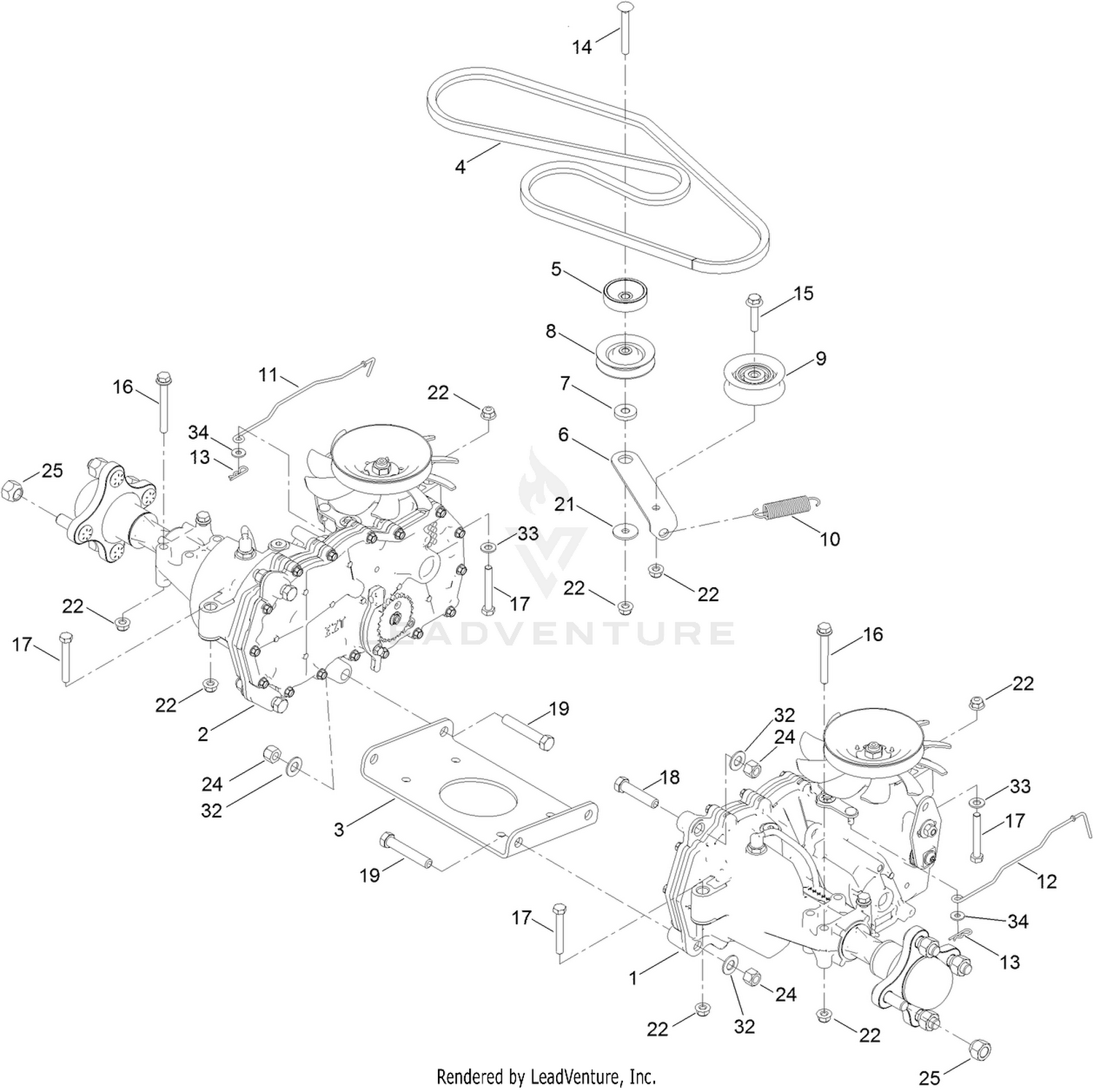 Traction Drive Assembly