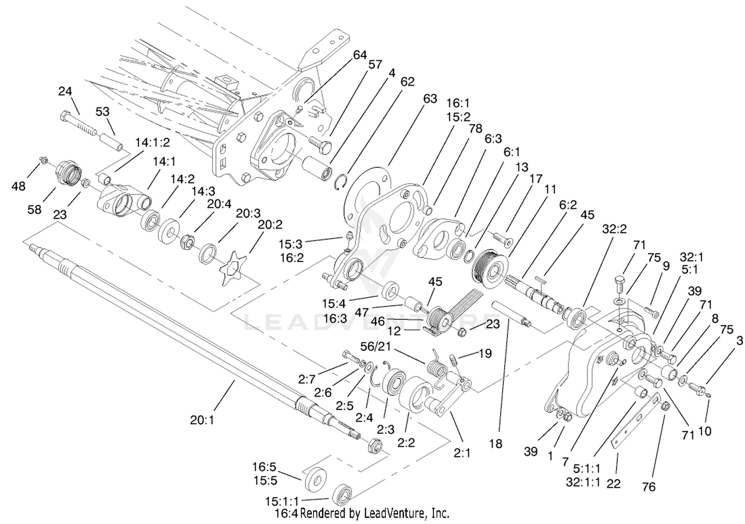 Housing And Pivot Plate Assembly